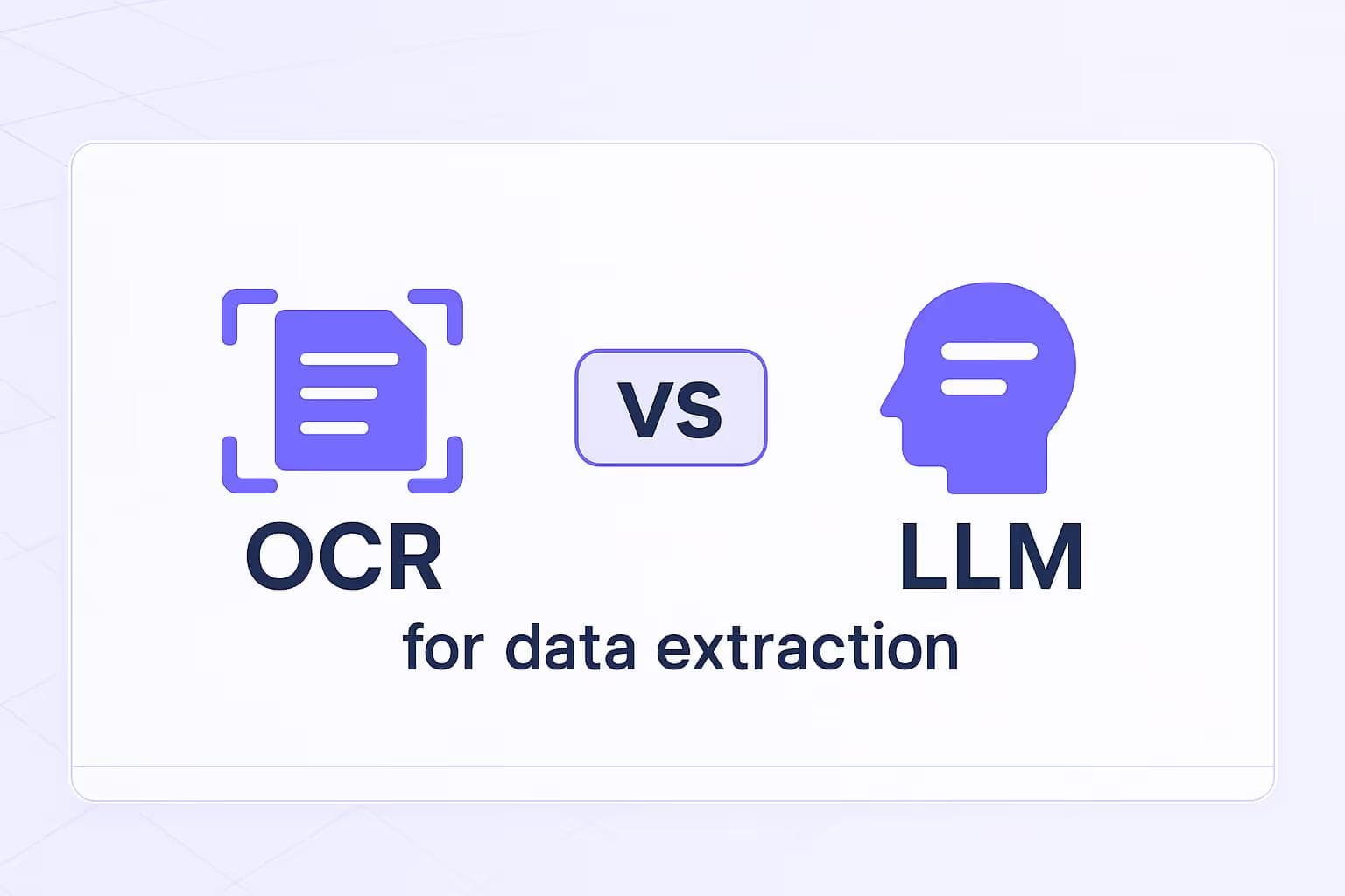 Document Data Extraction in 2026: LLMs vs OCRs